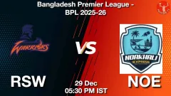 RSW vs NOE Match Prediction Picture