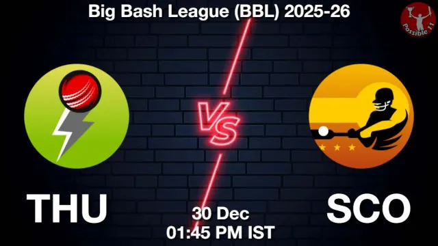 THU vs SCO Match Previews and Cricket Tips