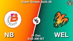 NB vs WEL Match Prediction Picture