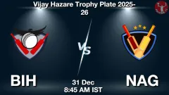BIH vs NAG Match Prediction Picture
