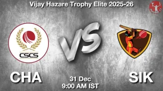 CHA vs SIK - Vijay Hazare