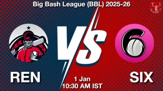 REN vs SIX - Big Bash