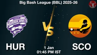 HUR vs SCO - Big Bash