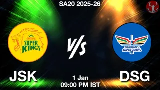JSK vs DSG - SA20 2025-26
