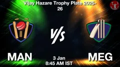 MAN vs MEG Match Prediction Picture