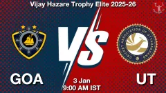 GOA vs UT Match Prediction Picture