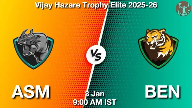 ASM vs BEN Match Previews and Cricket Tips
