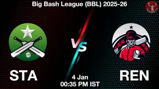 STA vs REN STA vs REN - Big Bash