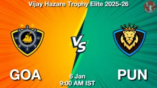 GOA vs PUN - Vijay Hazare