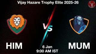 HIM vs MUM - Vijay Hazare