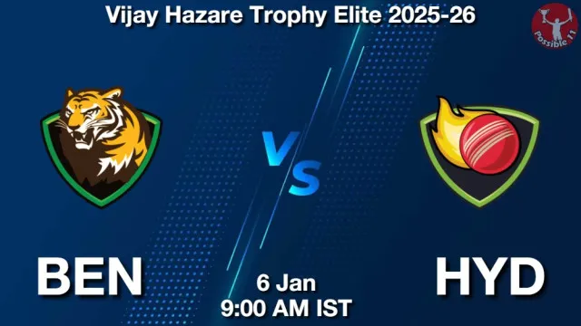 BEN vs HYD Match Previews and Cricket Tips