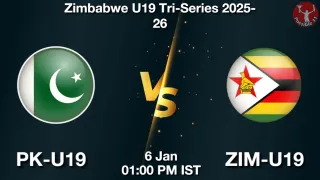 PK-U19 vs ZIM-U19 PK-U19 vs ZIM-U19 - Zimbabwe U19