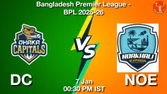 DC vs NOE Match Prediction Picture