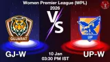GJ-W vs UP-W Match Preview - <small>Sat, 10 Jan 03:00 PM IST</small>