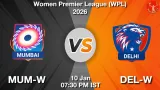 MUM-W vs DEL-W Match Preview - <small>Sat, 10 Jan 07:30 PM IST</small>