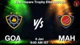 GOA vs MAH