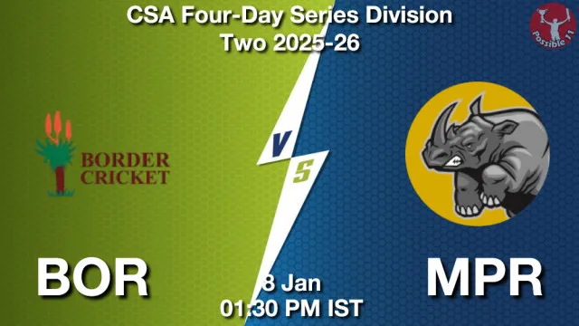 BOR vs MPR Match Previews and Cricket Tips
