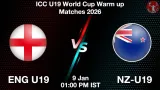 ENG U19 vs NZ-U19 Match Preview - <small>Fri, 09 Jan 01:00 PM IST</small>