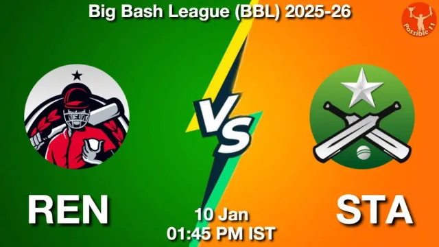 REN vs STA Match Previews and Cricket Tips