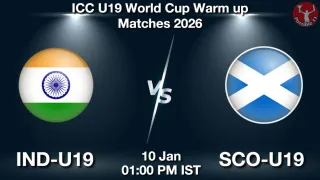 IND-U19 vs SCO-U19 - ICC U19