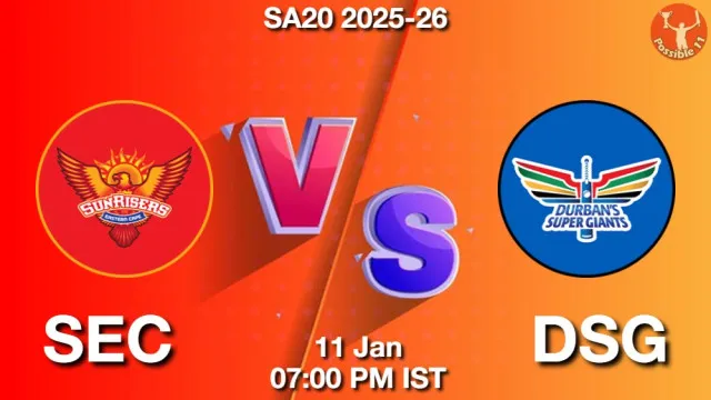 SEC vs DSG Match Previews and Cricket Tips