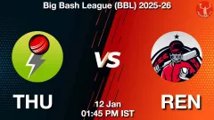 THU vs REN Match Prediction Picture
