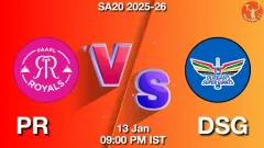 PR vs DSG Match Prediction Picture