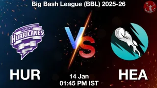 HUR vs HEA HUR vs HEA - Big Bash