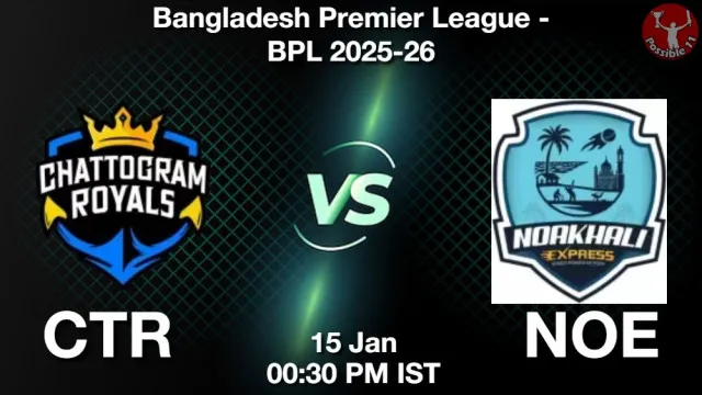 CTR vs NOE Match Previews and Cricket Tips