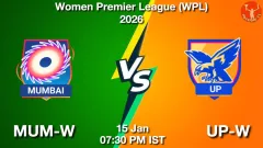 MUM-W vs UP-W Match Prediction Picture