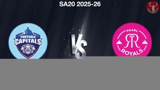 PC vs PR PC vs PR - SA20 2025-26