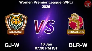 GJ-W vs BLR-W - Women Premier