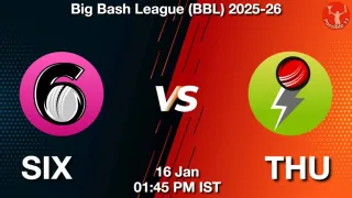 SIX vs THU - Big Bash