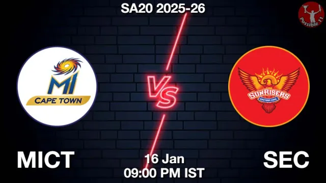 MICT vs SEC Match Previews and Cricket Tips