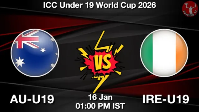 AU-U19 vs IRE-U19 Match Previews and Cricket Tips