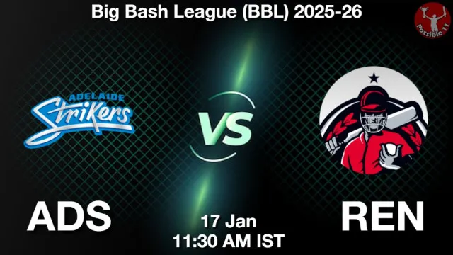 ADS vs REN Match Previews and Cricket Tips