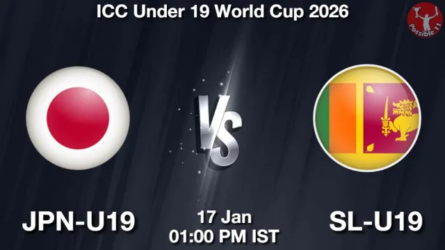 JPN-U19 vs SL-U19 Match Previews and Cricket Tips