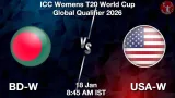 BD-W vs USA-W Match Preview - <small>Sun, 18 Jan 08:45 AM IST</small>