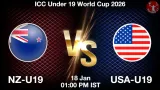 NZ-U19 vs USA-U19