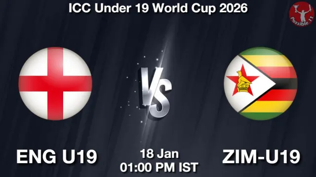 ENG U19 vs ZIM-U19 Match Previews and Cricket Tips