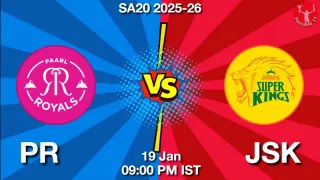 PR vs JSK - SA20 2025-26