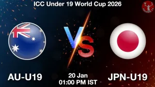 AU-U19 vs JPN-U19 - ICC Under