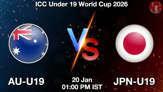 AU-U19 vs JPN-U19 Match Previews and Cricket Tips