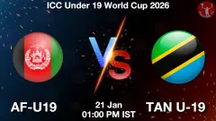 AF-U19 vs TAN U-19 Match Picture