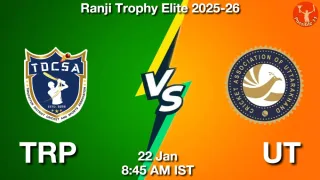 TRP vs UT - Ranji Trophy