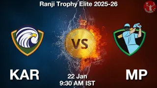KAR vs MP - Ranji Trophy
