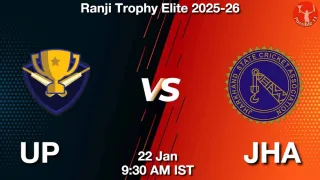 UP vs JHA - Ranji Trophy