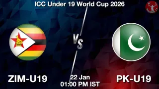 ZIM-U19 vs PK-U19 - ICC Under