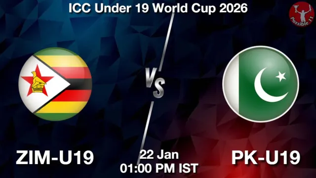 ZIM-U19 vs PK-U19 Match Previews and Cricket Tips