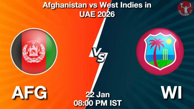 AFG vs WI Match Previews and Cricket Tips